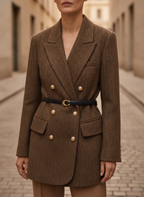 Finley | Women's Classic Blazer with Belt
