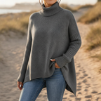 Briar | Women's Loose Turtle Neck Knit Sweater