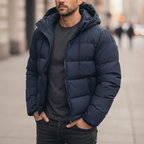Declan | Men's Casual Puffer Jacket with Hood