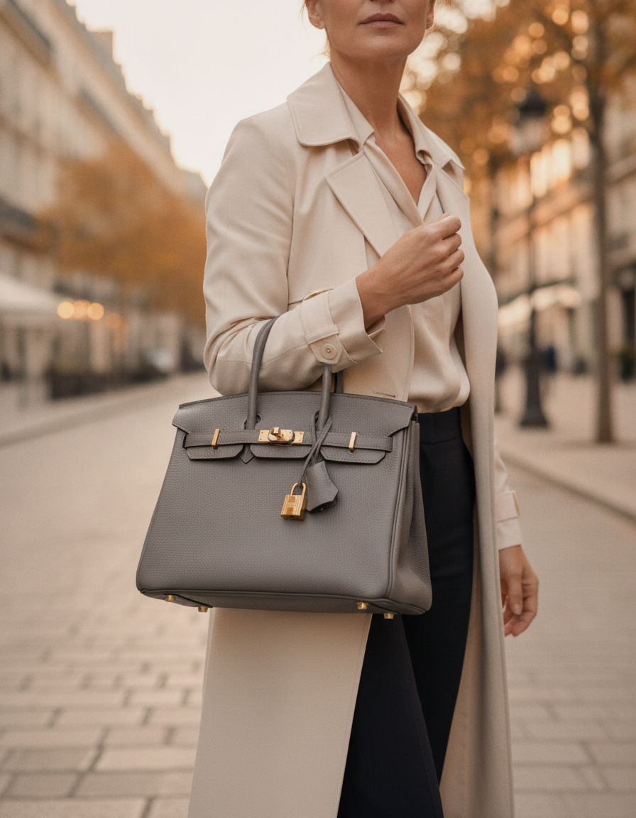 Orla | Women's Luxury Leather Handbag with Gold Hardware