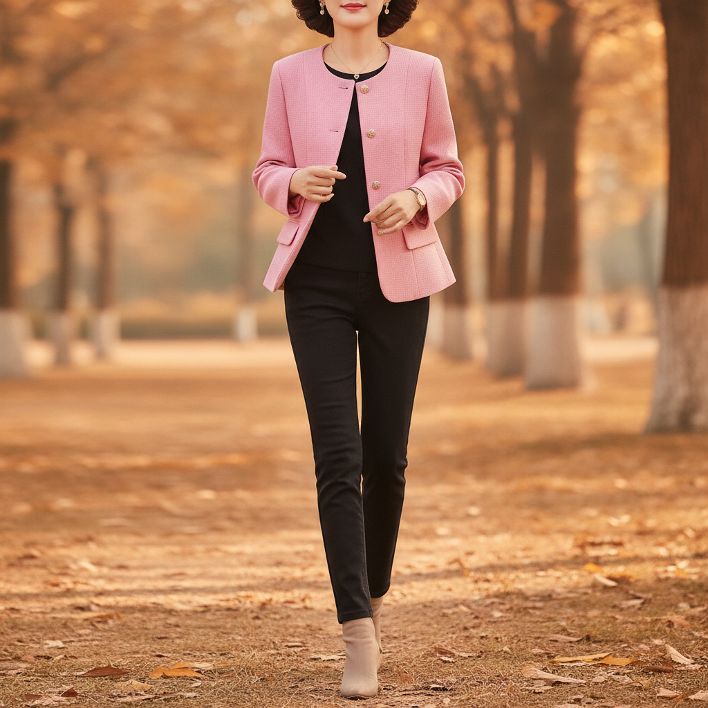 Nadia | Women's Classic Blazer with Stylish Buttons