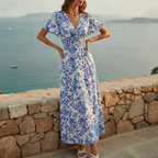 Wren | Women's Beach Summer Dress with Floral Print