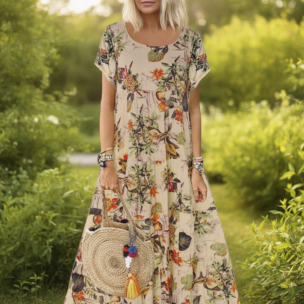 Soren | Women's Stylish Sleeve Maxi Dress