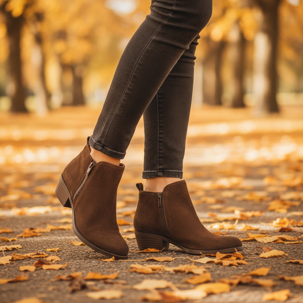 Esme | Women's Classic Suede Chelsea Ankle Boots