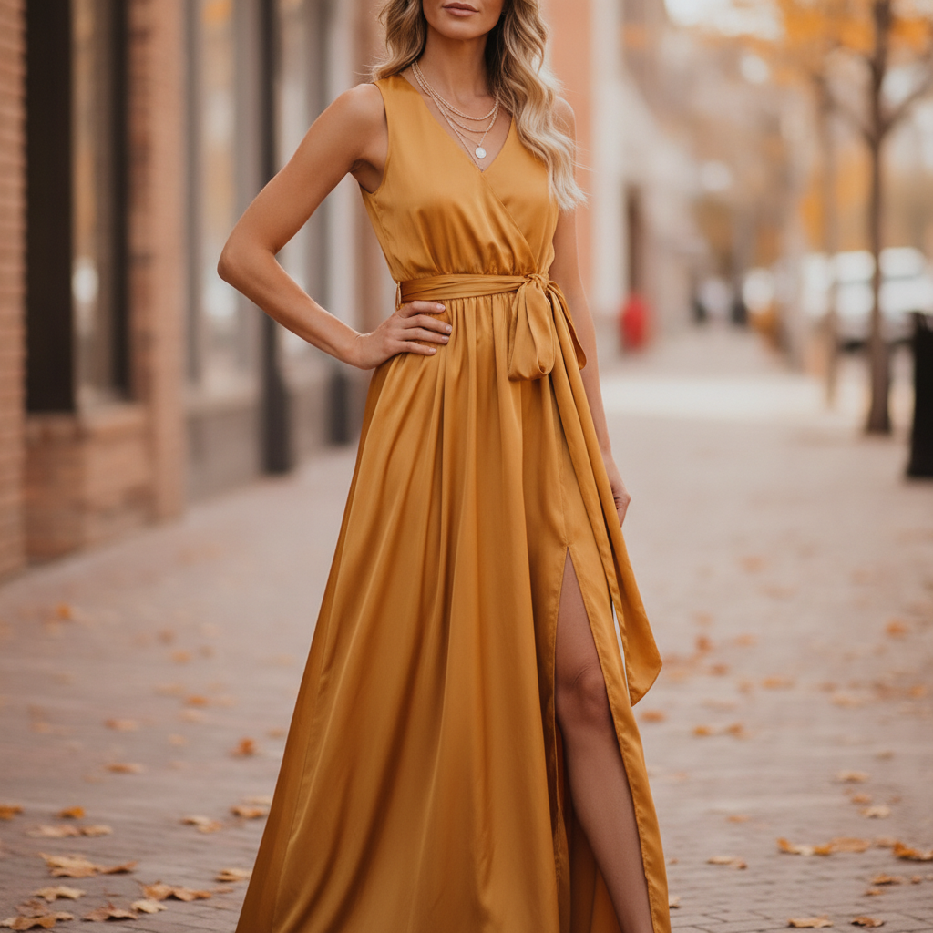 Seraphina | Women's Elegant Maxi Wedding Guest Dress
