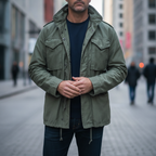 Bram | Men's Field Jacket with Utility Pockets