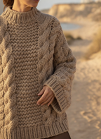 Marlowe | Women's Cozy Cable Knit Warm Comfort Sweater
