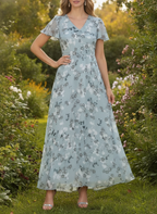 Juniper | Women's Elegant Floral Maxi Dress