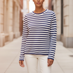 Thea | Women's Timeless Striped Shirt