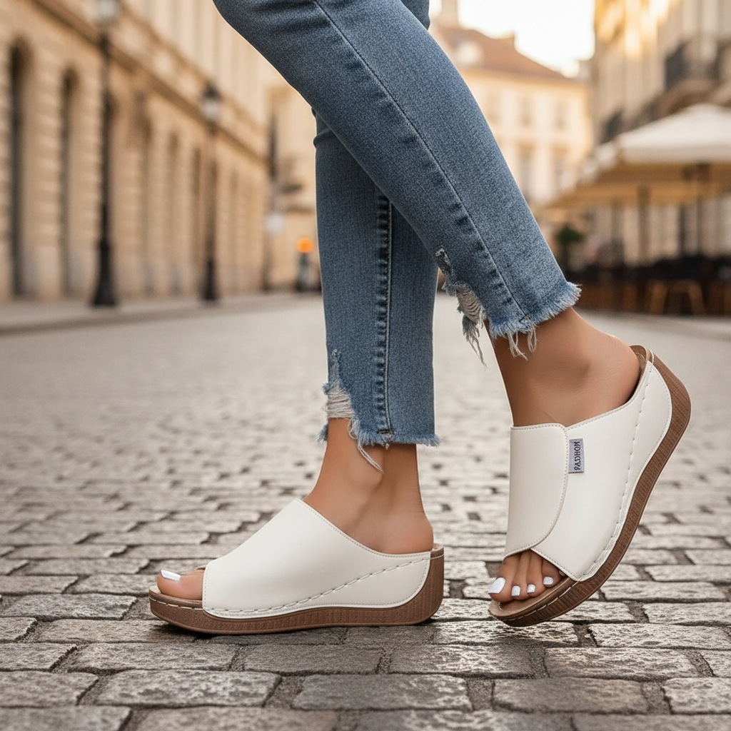 Fiona | Women's Supportive Beach Slide Sandals