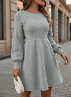 Lennox | Women's Cozy Autumn Sweater Dress