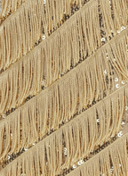 Zora | Women's Elegant Flapper Dress with Fringe Detail