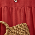 Rhea | Women's Casual Midi Dress with Pockets