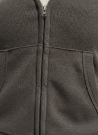 Selene | Women's Zipped Hoodie with Pocket Detail