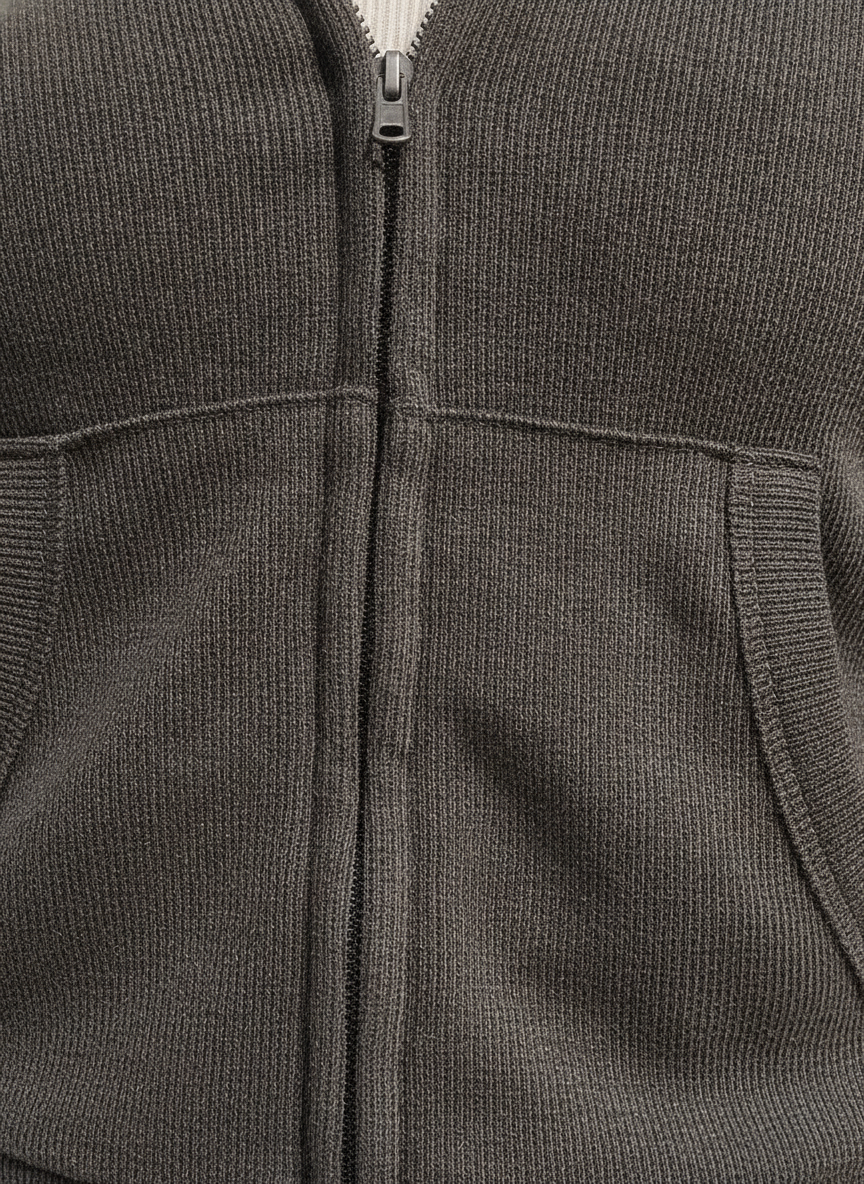 Selene | Women's Zipped Hoodie with Pocket Detail