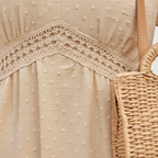 Astrid | Women's Chic Swiss Dot Midi Dress