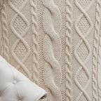 Sienna | Women's Turtleneck Cable Knit Sweater Dress