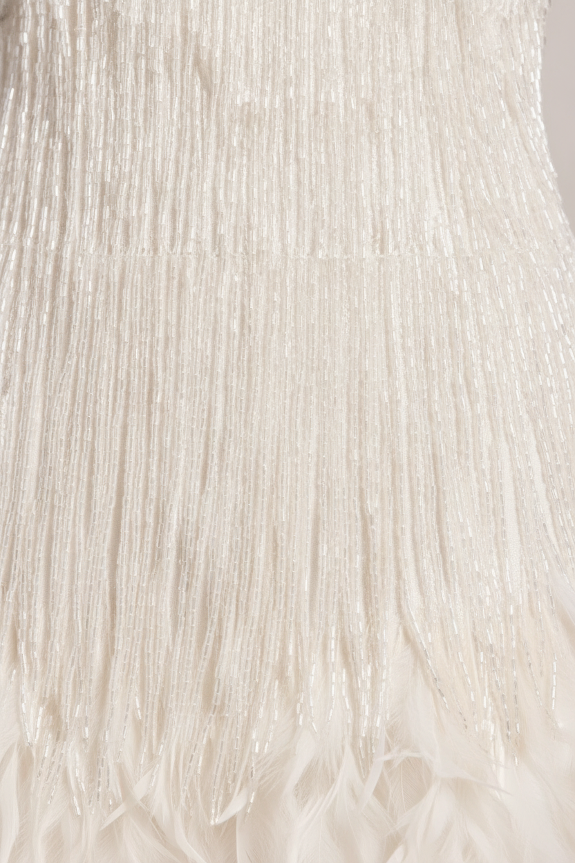 Marlowe | Women's Elegant Feathered Cocktail Dress