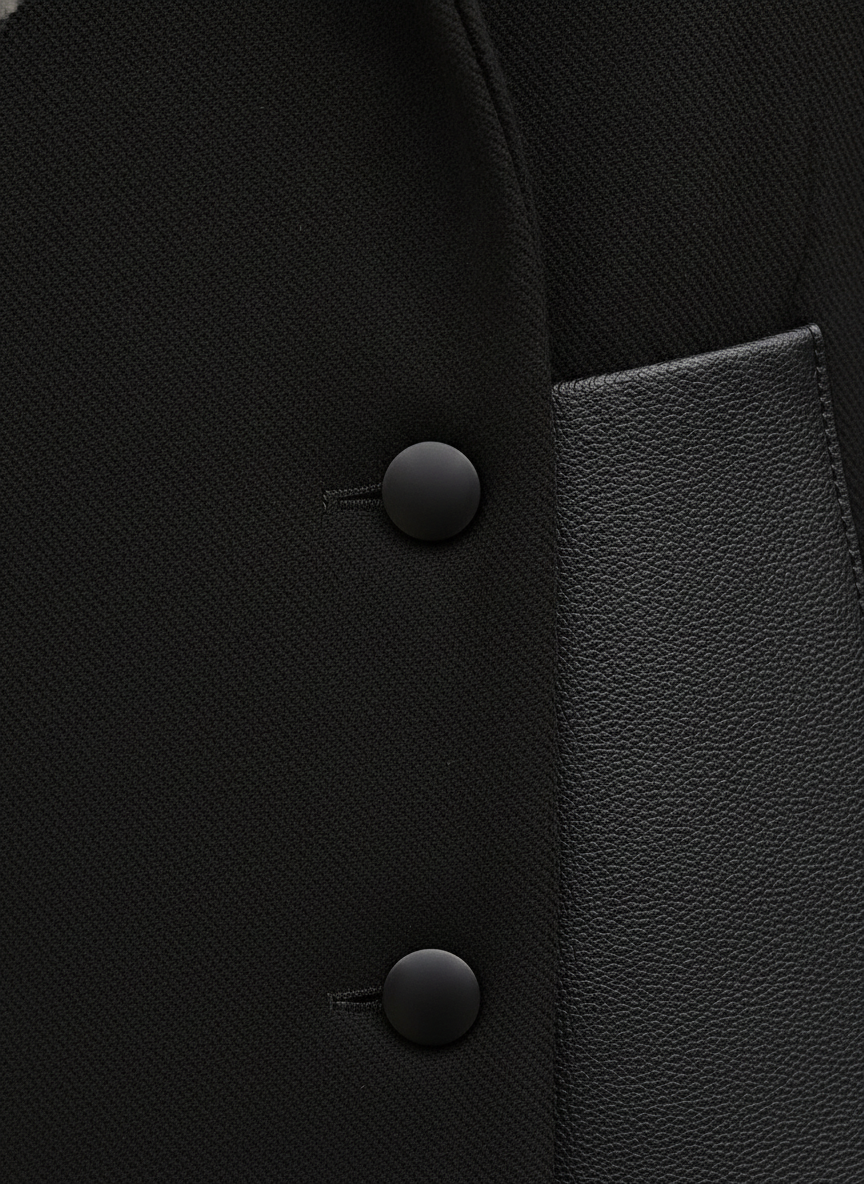 Sage | Women's Slim Fit Double-Breasted Longline Blazer