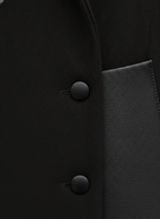 Sage | Women's Slim Fit Double-Breasted Longline Blazer