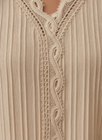 Seraphine | Women's Elegant Blouse with Lace Trim