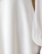 Calla | Women's Elegant Long-Sleeve Midi Wedding Guest Dress