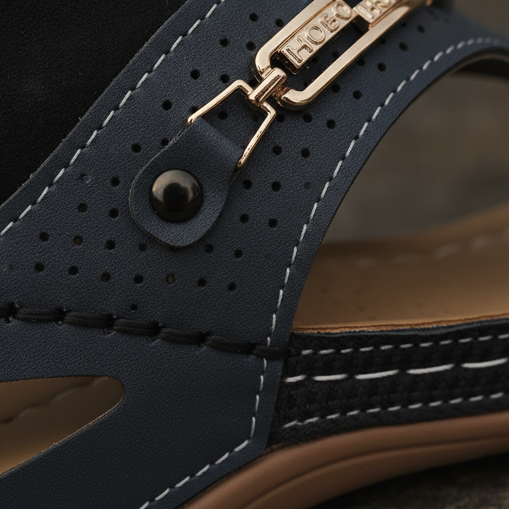 Celeste | Women's Comfort Sandals with Perforated Design