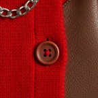 Thea | Women's Chic Sweater Dress with Button Detail