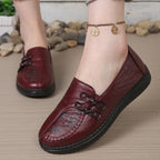 Amara | Women's Casual Mary Janes with Decorative Stitching