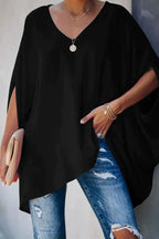 Amara | Women's Vibrant V-Neck Tunic Top