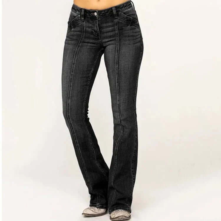 Anouk - Women's Stylish Flare Jeans