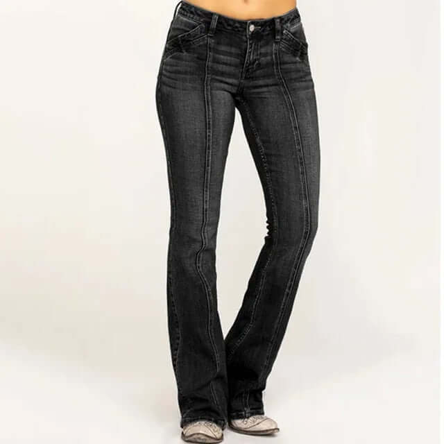 Anouk - Women's Stylish Flare Jeans