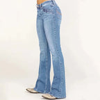 Anouk - Women's Stylish Flare Jeans