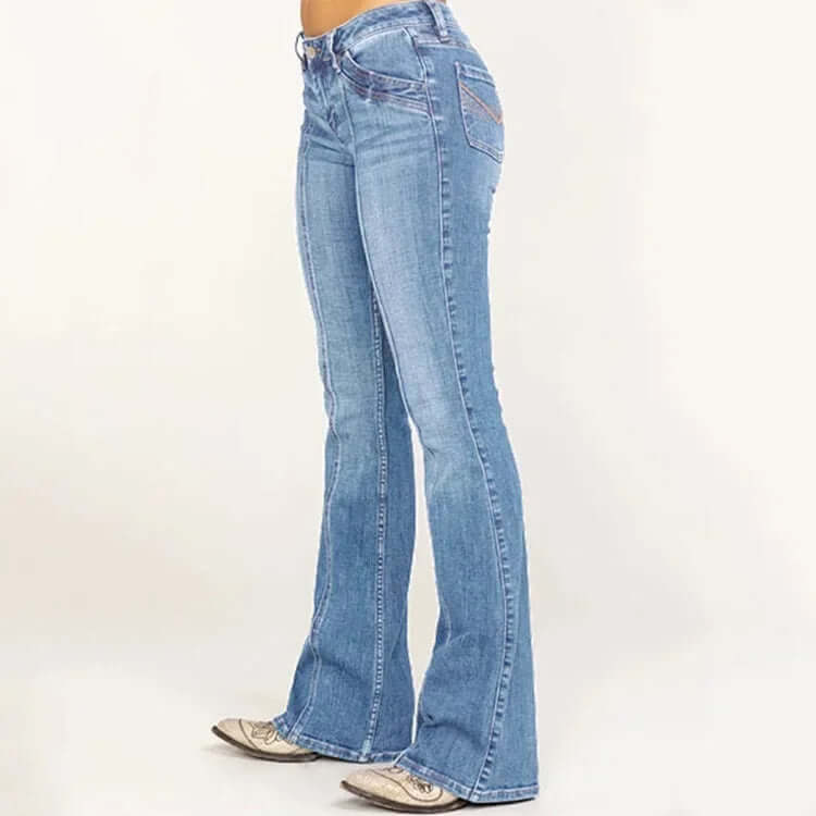 Anouk - Women's Stylish Flare Jeans