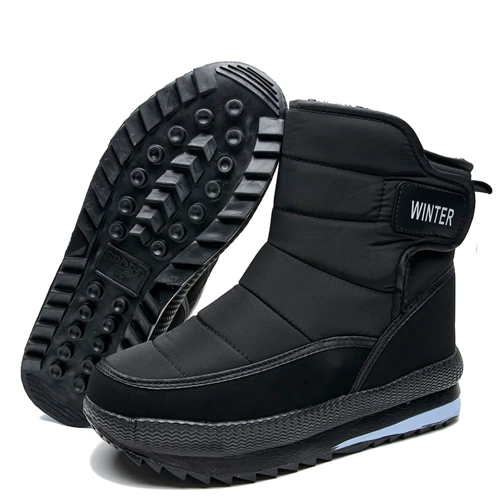 Ansel - Men's Winter Faux Fur Lined Boots
