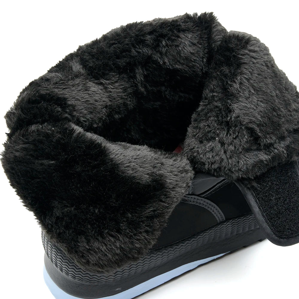 Ansel - Men's Winter Faux Fur Lined Boots
