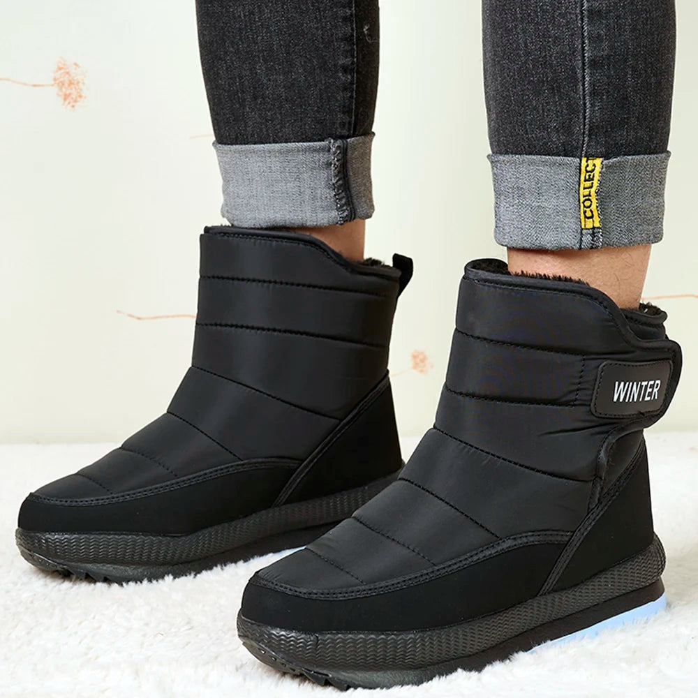 Ansel - Men's Winter Faux Fur Lined Boots