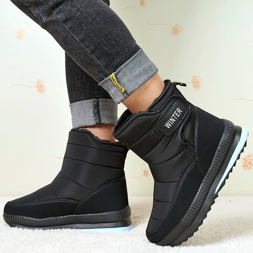 Ansel - Men's Winter Faux Fur Lined Boots