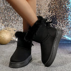 Anwen - Women's Cozy Fur-Trimmed Winter Boots