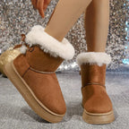 Anwen - Women's Cozy Fur-Trimmed Winter Boots