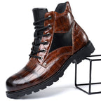 Archer - Men's Stylish Faux Leather Boots