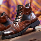 Archer - Men's Stylish Faux Leather Boots