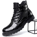 Archer - Men's Stylish Faux Leather Boots