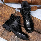 Archer - Men's Stylish Faux Leather Boots