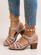 Aria | Women's Chic Block Heel Sandals