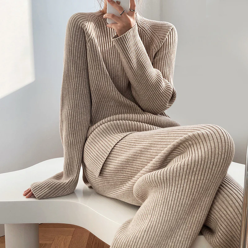 Aria - Women's Cozy Knit Lounge Set