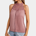 Aria | Women's Lace Halter Going Out Top