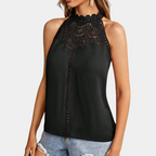 Aria | Women's Lace Halter Going Out Top