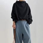 Aria | Women's Warm Oversized Neck Blouse