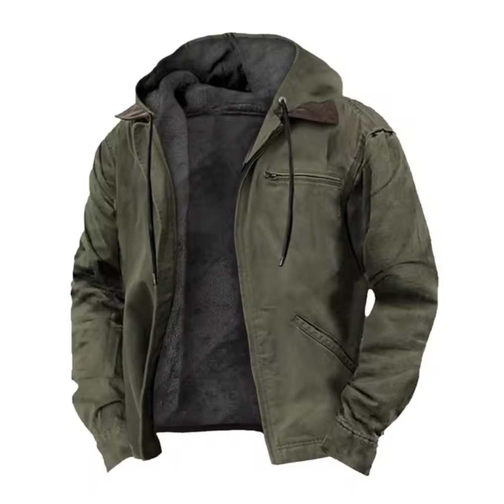 Ronan | Men's Full Zip Fleece Hoodie Jacket